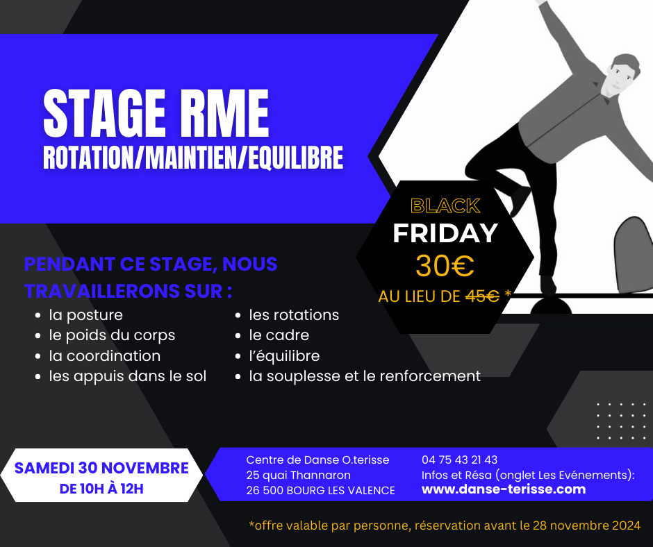 STAGE RME ROTATION/MAINTIEN/EQUILIBREImage evenement : 