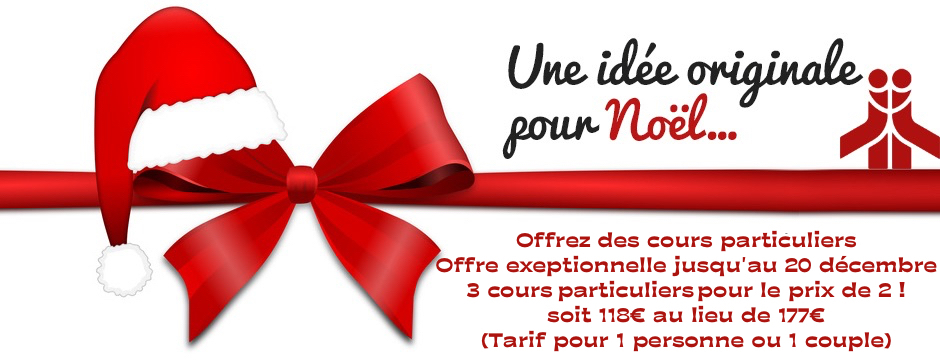 OFFRE DE NOEL 3 COURS PARTICULIERSImage evenement : 