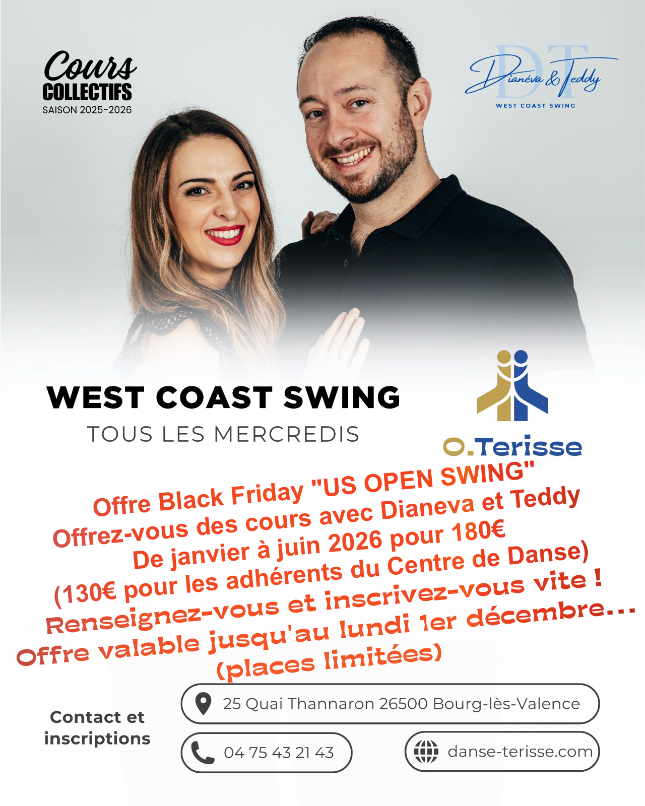 OFFRE BLACK FRIDAY “US OPEN SWING”Image evenement : 